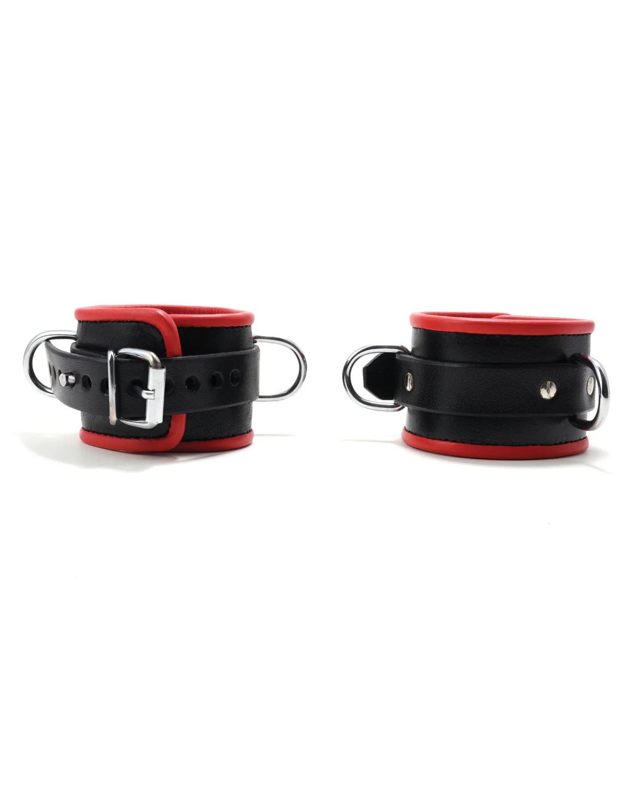 665 Padded Locking Wrist Restraint - Red - Image 3