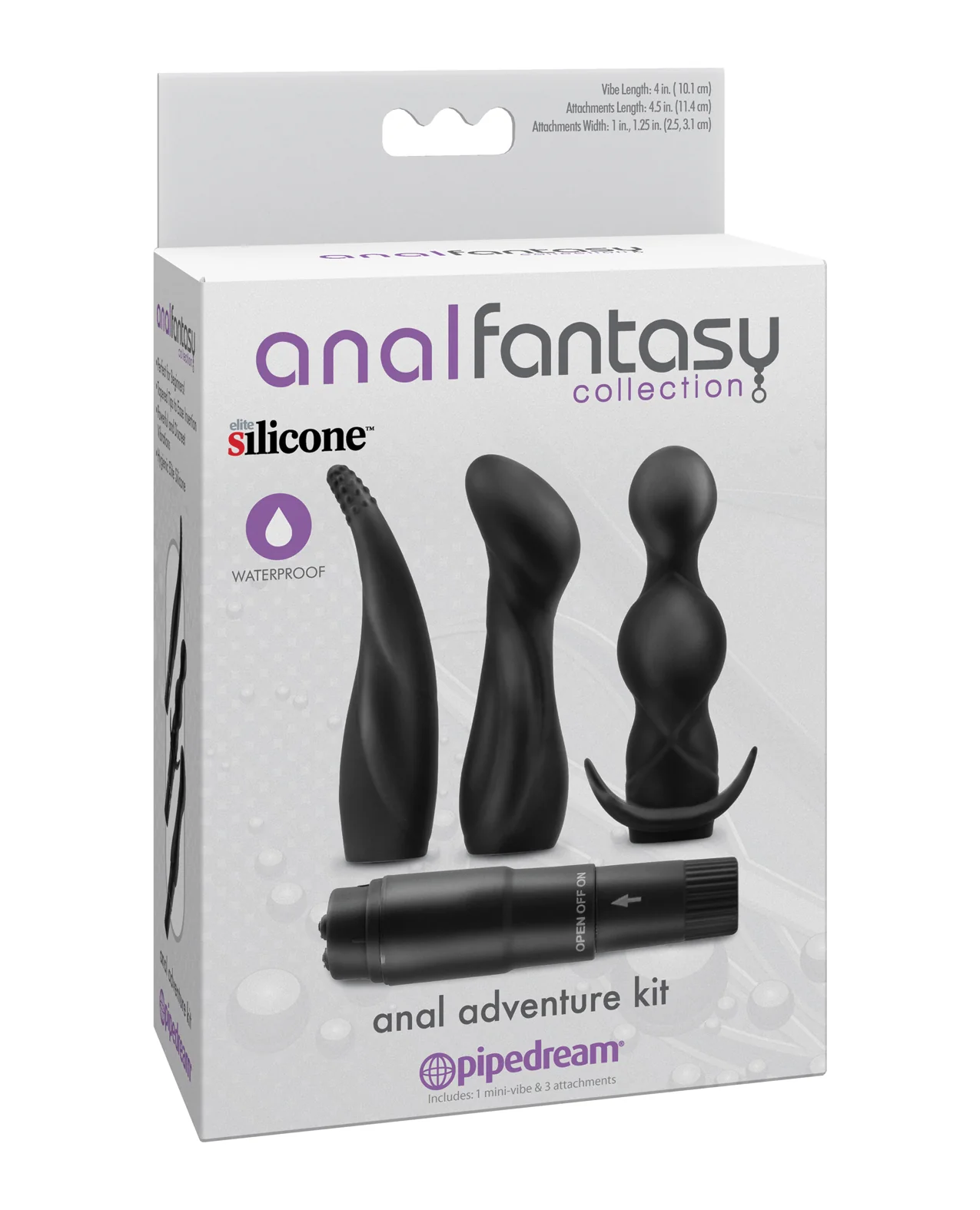 Anal Fantasy Collection Anal Adventure Kit Black Adult Toy - Image 3