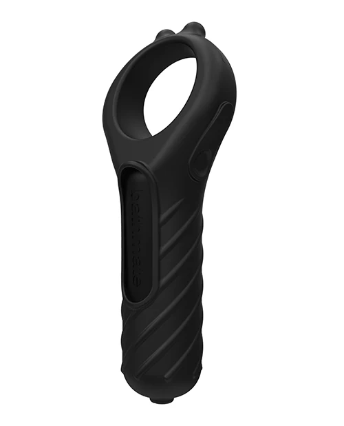 Bathmate Vibe Edge Glans Tickler - Black - Image 6
