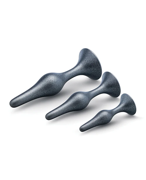 Blush Anal Adventures Matrix Genesis Plug Kit - Silver - Image 5