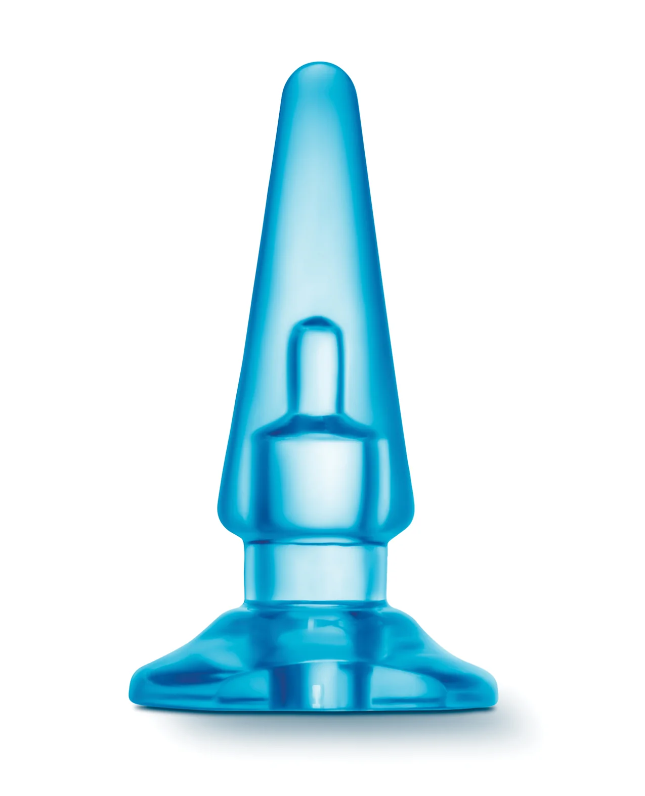 Blush B Yours Basic Anal Plug - Blue - Image 5