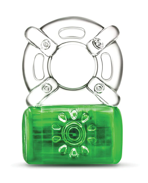 Blush Play With Me - Pleaser Rechargeable C-Ring - Neon Green - Image 6
