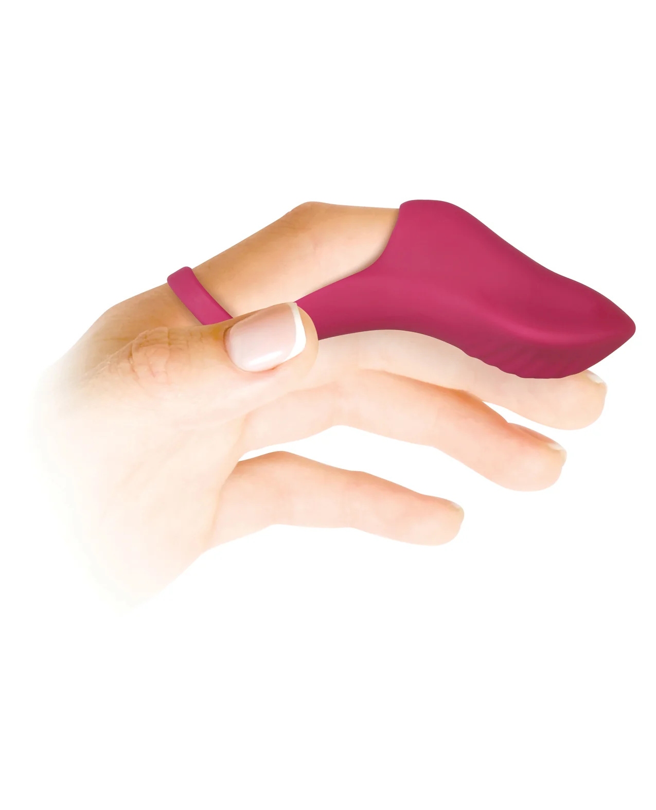 Evolved Frisky Finger Rechargeable Bullet - Burgundy - Image 6