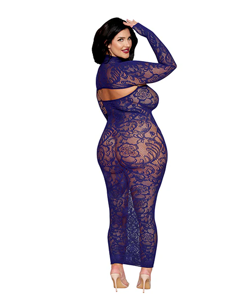 Floral Pattern Strapless Gown w/Removable Shrug 2 pc Set - Eclipse QN - Image 3