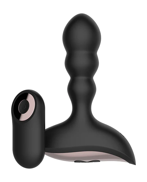 Gender Fluid Shake Anal Vibe w/Remote - Black - Image 5