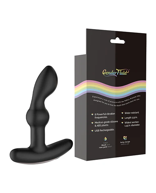 Gender Fluid Thrill Prostate Vibe - Black - Image 3