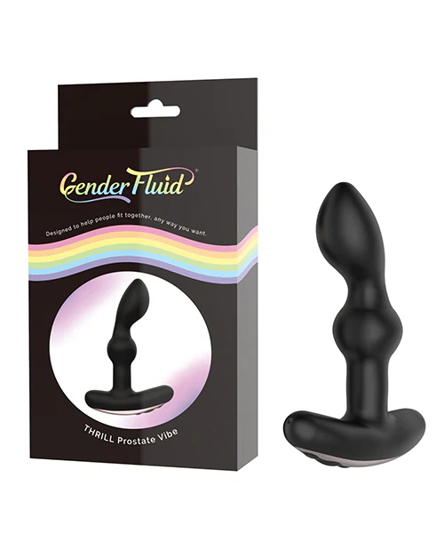 Gender Fluid Thrill Prostate Vibe - Black - Image 4