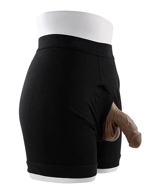 Gender X 4" Silicone Packer - Dark - Image 7