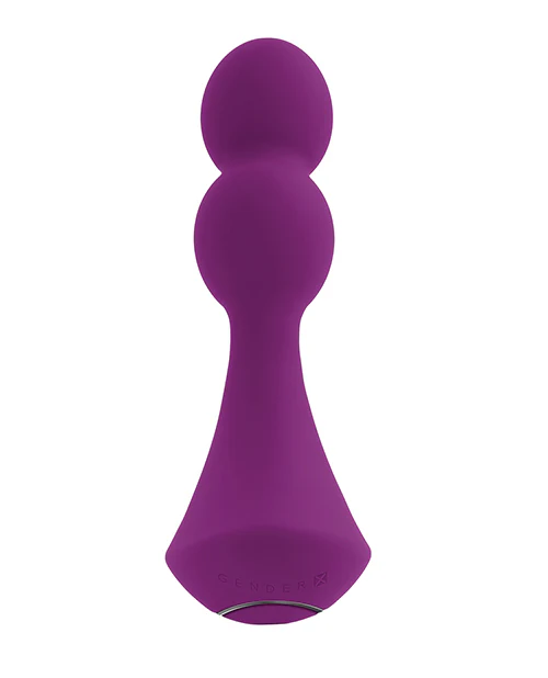 Gender X Ball Game Purple Vibrating Rotating Toy Deluxe - Image 4