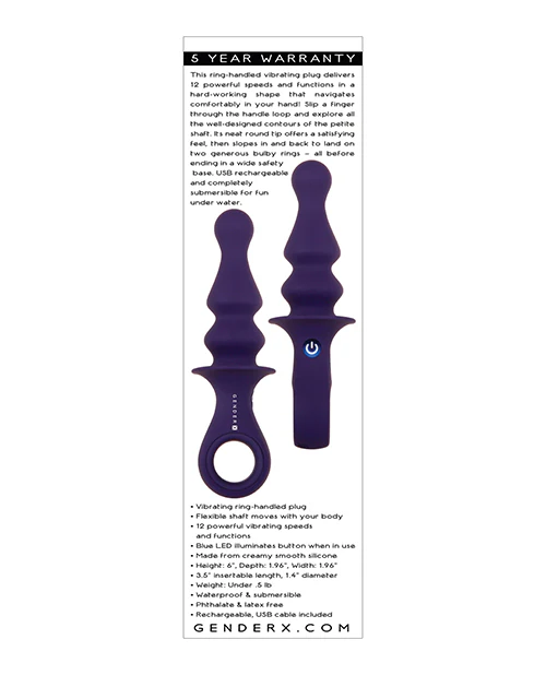 Gender X Ring Pop - Purple - Image 5