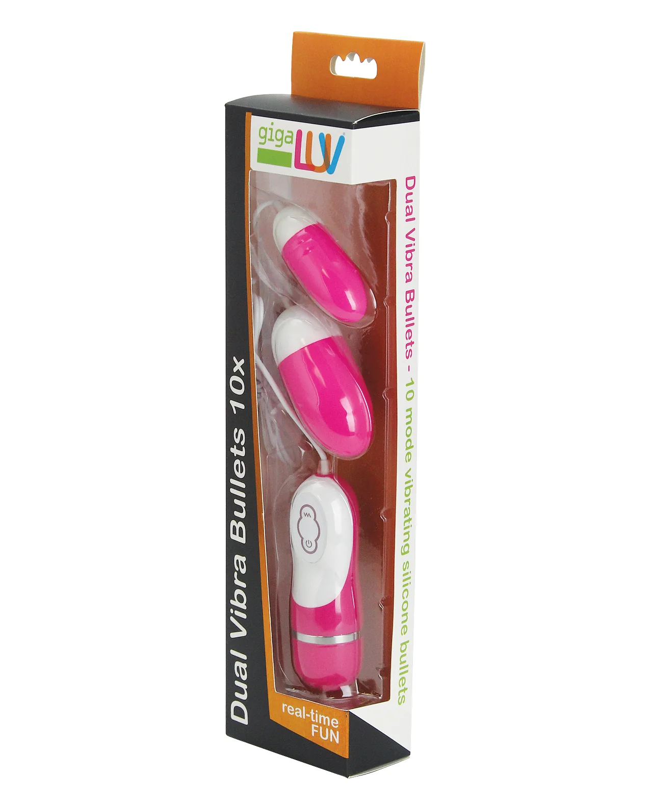 GigaLuv Dual Vibra Bullets - 10 Functions Pink - Image 3