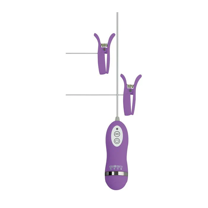 GigaLuv Vibro Clamps - 10 Functions Purple - Image 4