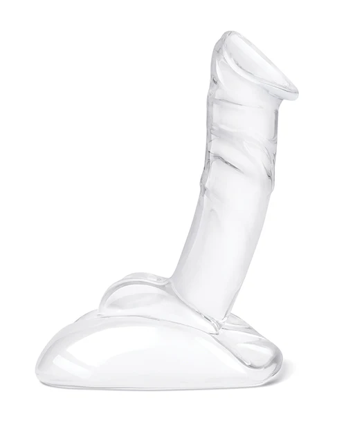 Glas 7.5" Rideable Standing Cock w/Stability Base - Image 6