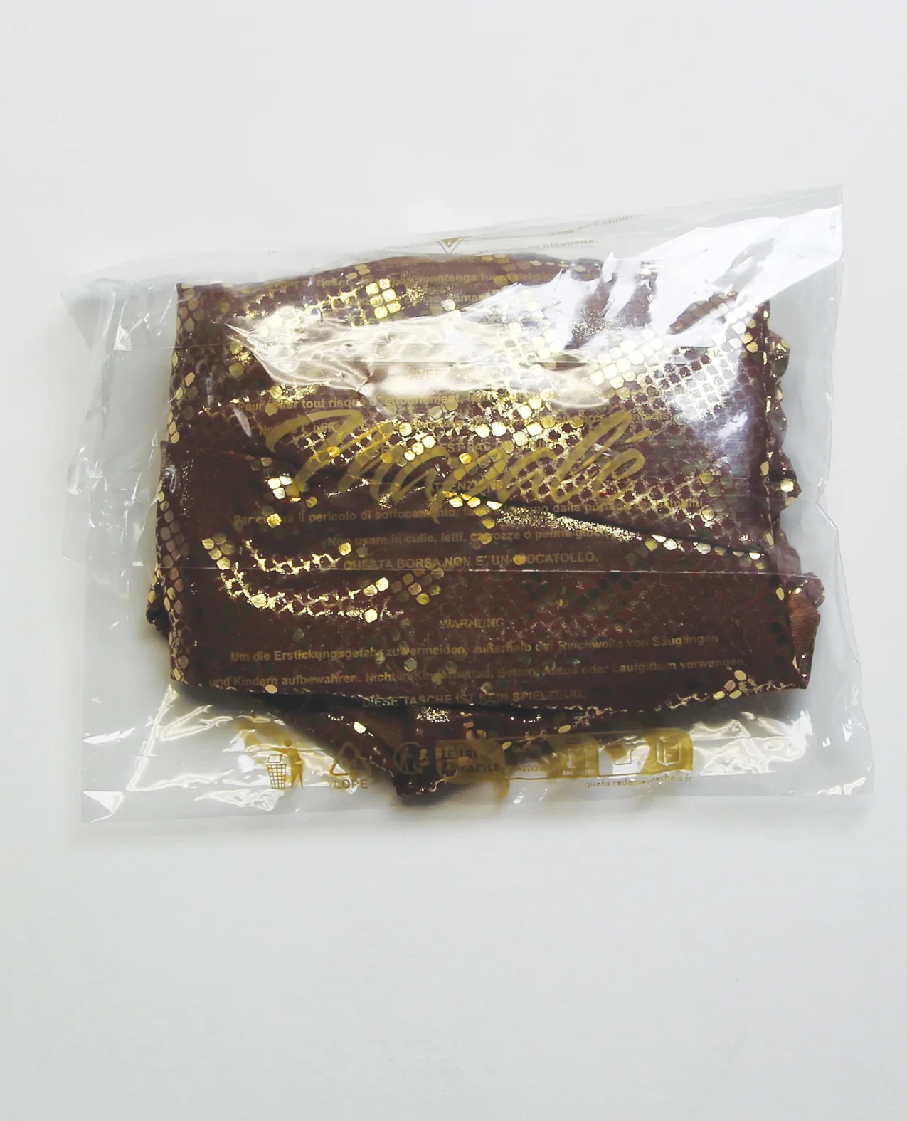 Golden Hour Metallic Sling w/Side Tie Details - Gold/Copper L/XL - Image 4