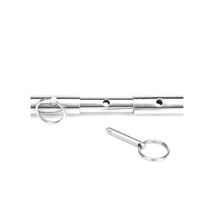Lux Fetish Expandable Bar Spreader Set w/Leatherette Cuffs - Image 4