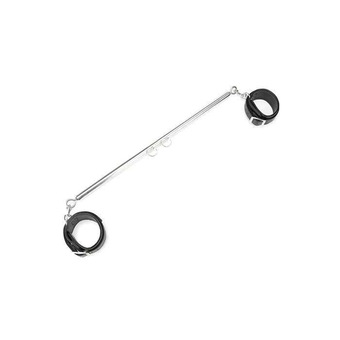 Lux Fetish Expandable Bar Spreader Set w/Leatherette Cuffs - Image 5