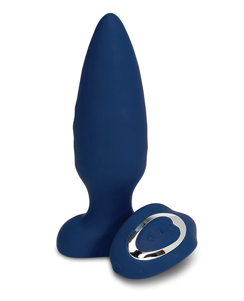 Nu Sensuelle Andii Vertical Roller Motion Butt Plug - Navy - Image 5