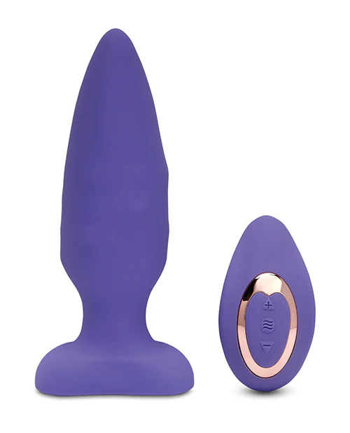 Nu Sensuelle Andii Vertical Roller Motion Butt Plug - Ultra Violet - Image 3