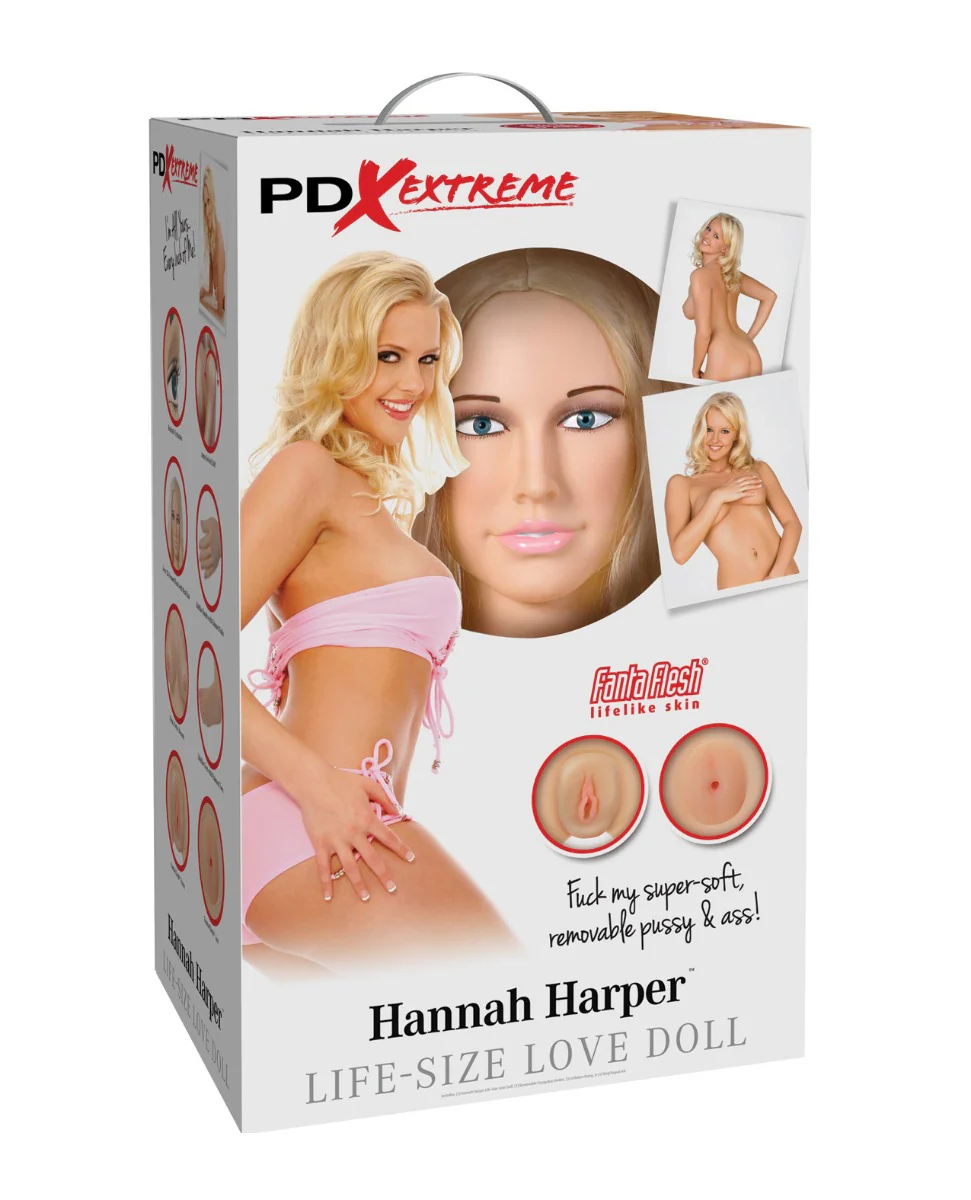Pipedream Extreme Dollz Life Size Inflatable Love Doll - Hanna Harper - Image 4