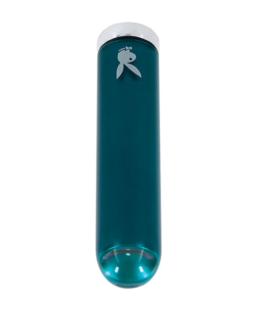 Playboy Pleasure Emerald Bullet Vibrator - Deep Teal - Image 5
