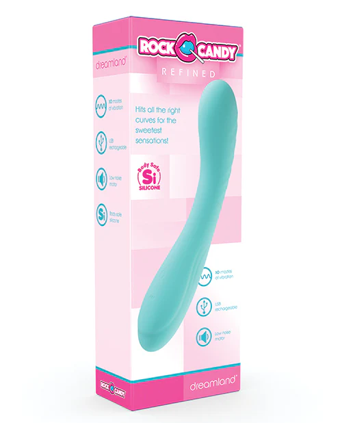 Rock Candy Dreamland G Spot Vibrator - Blue - Image 3