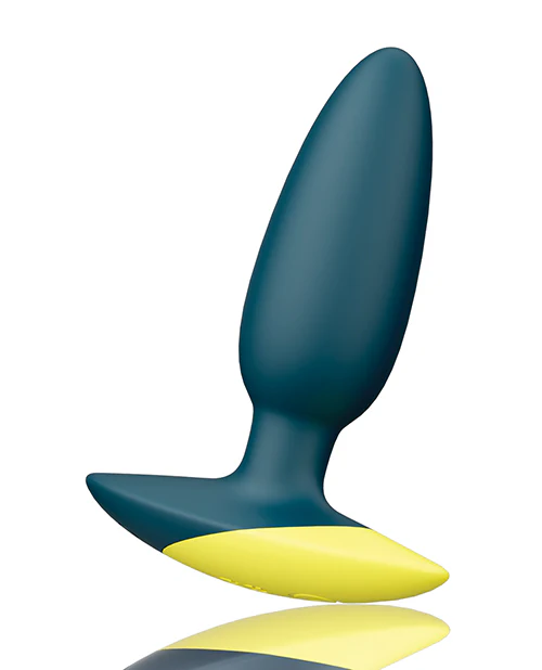 ROMP Bass Vibrating Anal Plug - Teal - Image 5