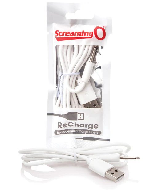 Screaming O Recharge Charging Cable - White - Image 5