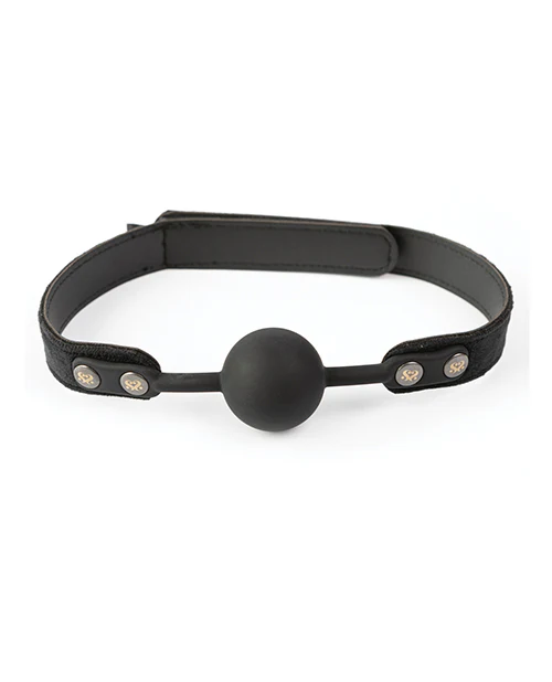 Sei Mio Strictly Come Quietly Soft Strap Silicone Ball Gage - Black - Image 3