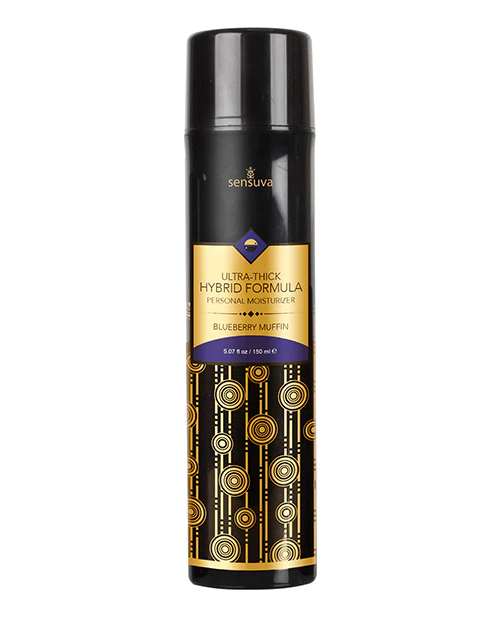 Sensuva Ultra Thick Hybrid Personal Moisturizer - 5.07 oz Blueberry Muffin - Image 3