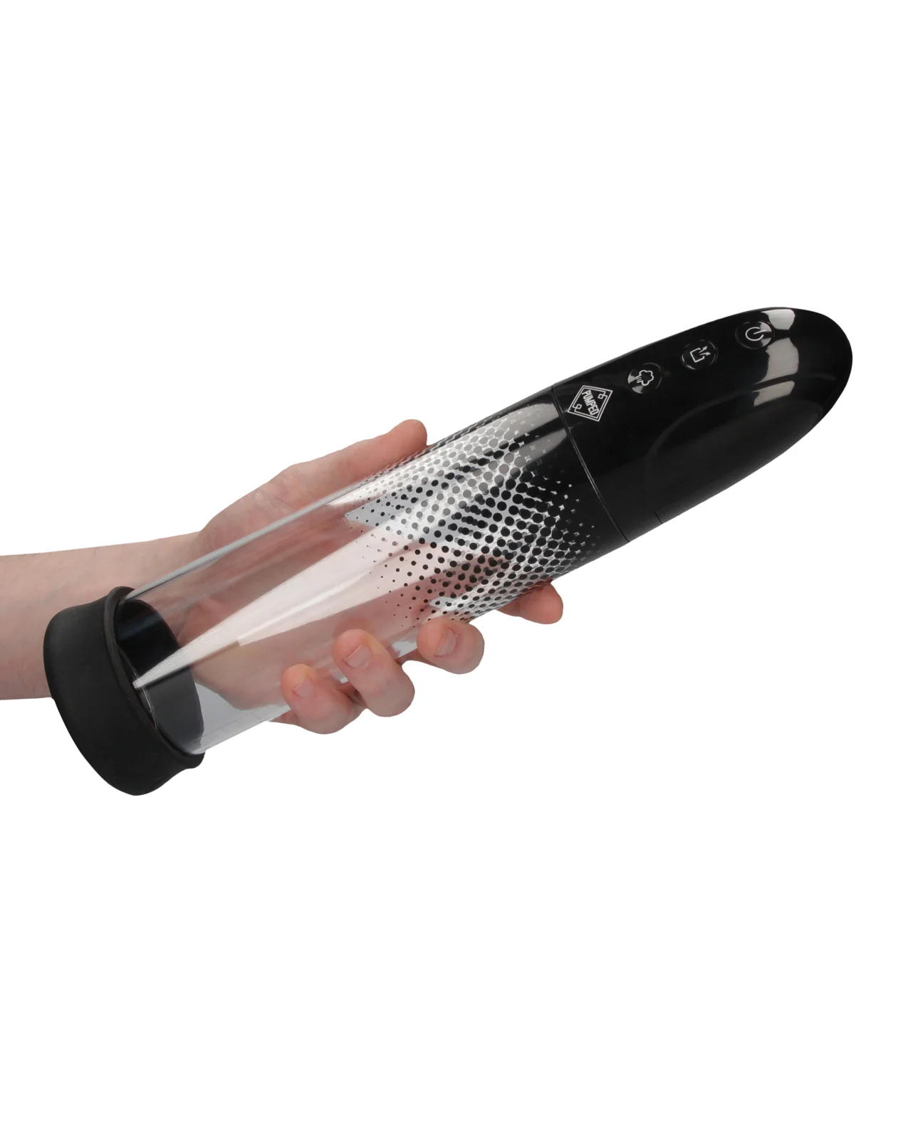 Shots Pumped Automatic Rechargeable Luv Pump - Black - Image 6