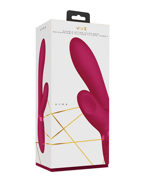 Shots Vive Kyra Pulse Clitoral Rabbit - Pink - Image 3