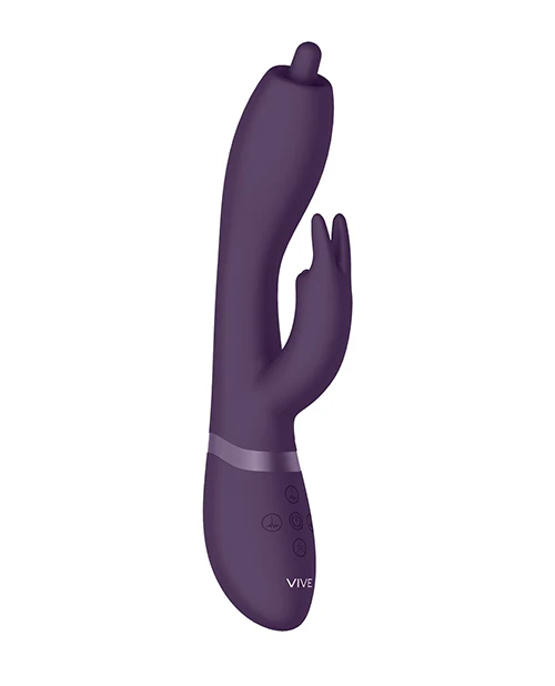 Shots Vive Nilo Pinpoint Rotating G-Spot Rabbit - Purple - Image 5