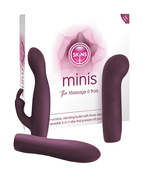 Skins Minis Massage A Trois - Magenta - Image 3