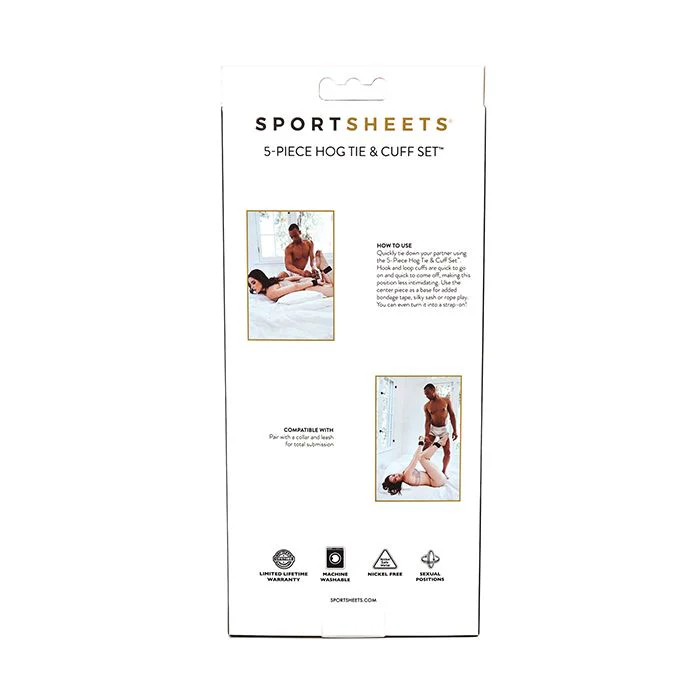 Sportsheets Five Piece Hog Tie & Cuff Set - Image 4