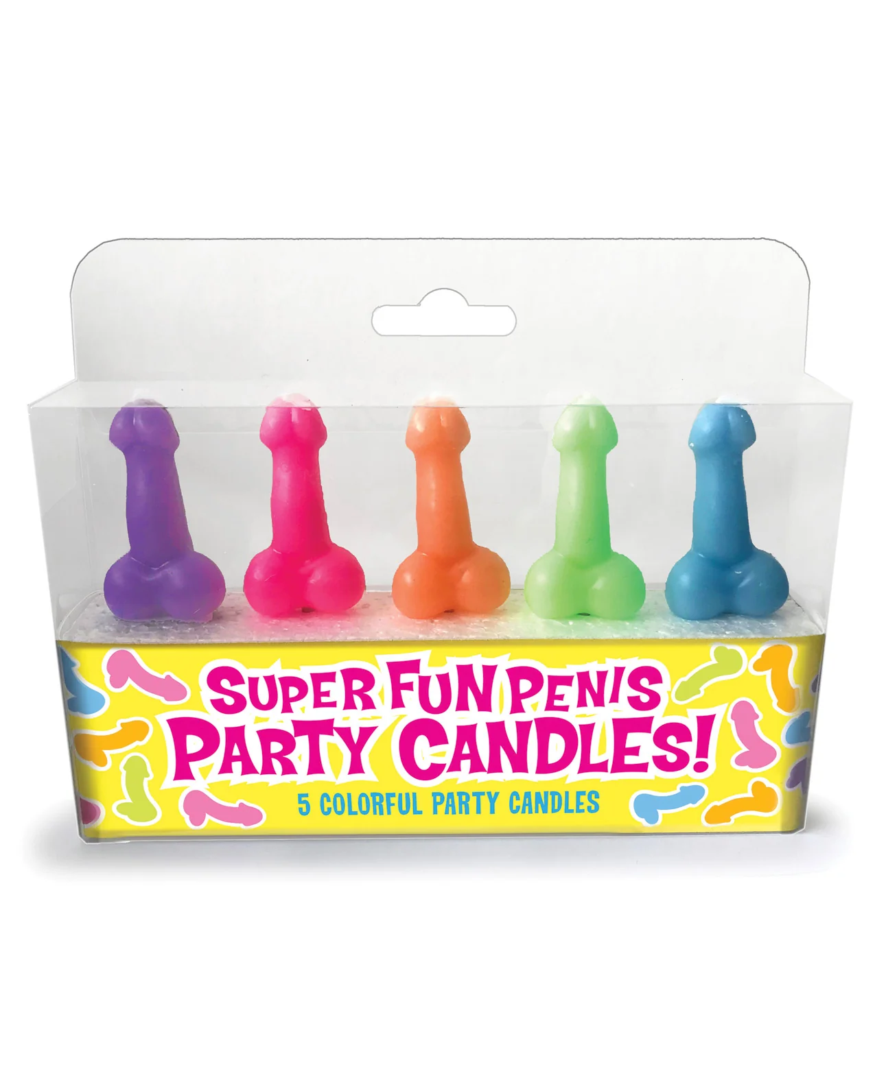 Super Fun Penis Candles Set of Five Party Decor Essentials - Image 3