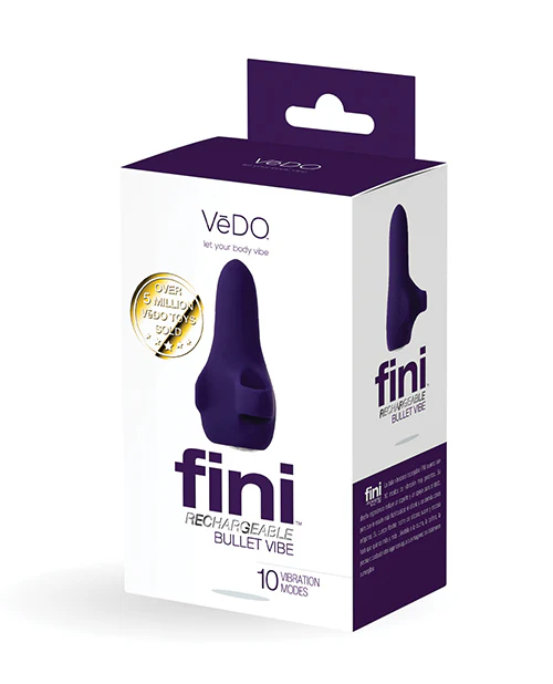 VeDO Fini Rechargeable Bullet Vibe - Purple - Image 6