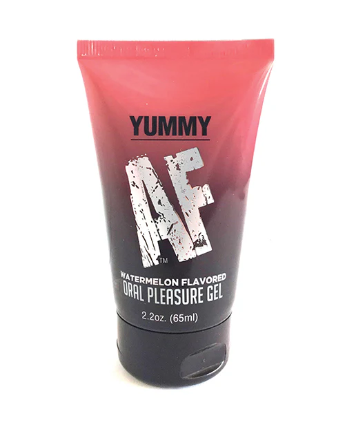 Yummy AF Watermelon Oral Pleasure Gel Lubricant 2.2 Oz - Image 3