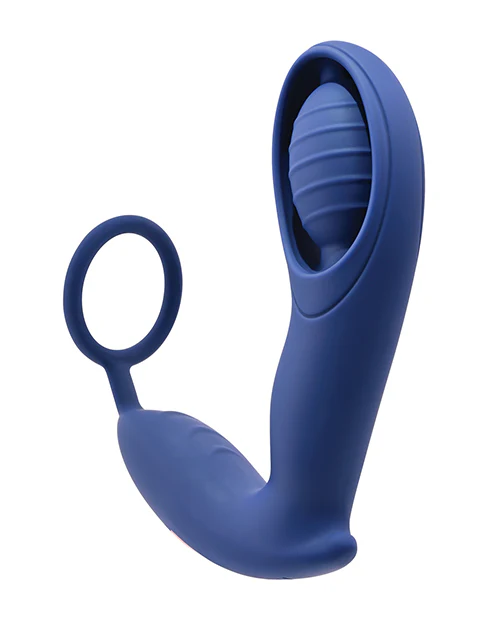 Zero Tolerance Extra Mile C Ring Vibrator - Blue - Image 5