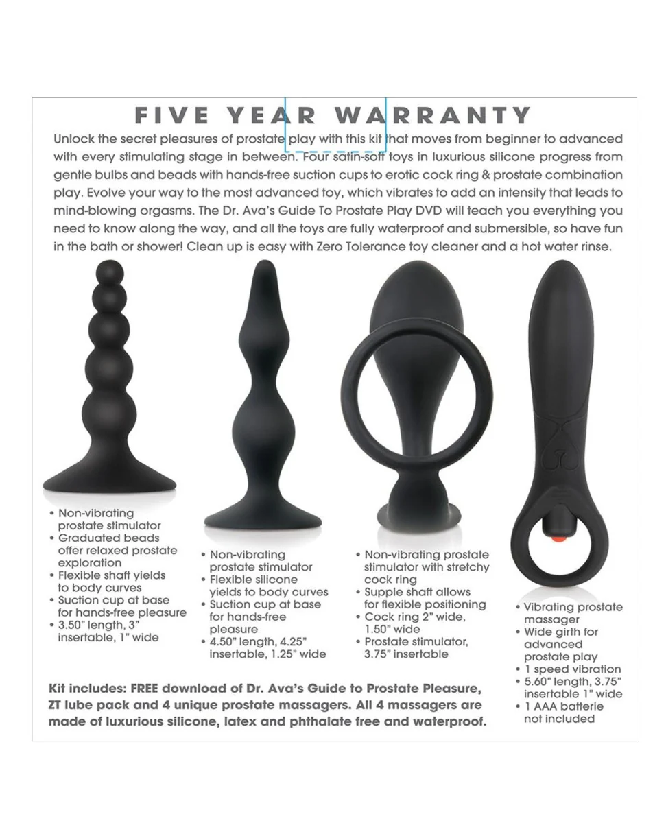 Zero Tolerance Intro To Prostate Kit w/Download - Image 4